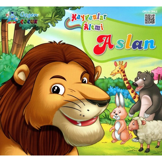 1. Sınıf Sesli Hikaye Okuma Kitabı 5 Kitap Hayvanlar Alemi Üçgen Çocuk