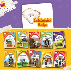2. ve 3. Sınıf Hikaye Kitabı Seti Leblebici Baba Serisi 10 Kitap Ay Çocuk 2. ve 3. Sınıf Hikaye Kitabı Seti Leblebici Baba Serisi 10 Kitap Ay Çocuk