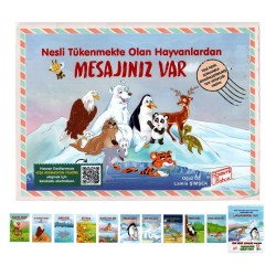 2. ve 3. Sınıf Hikaye Nesli Tükenmekte Olan Hayvanlardan Mesajınız var 10 Kitap