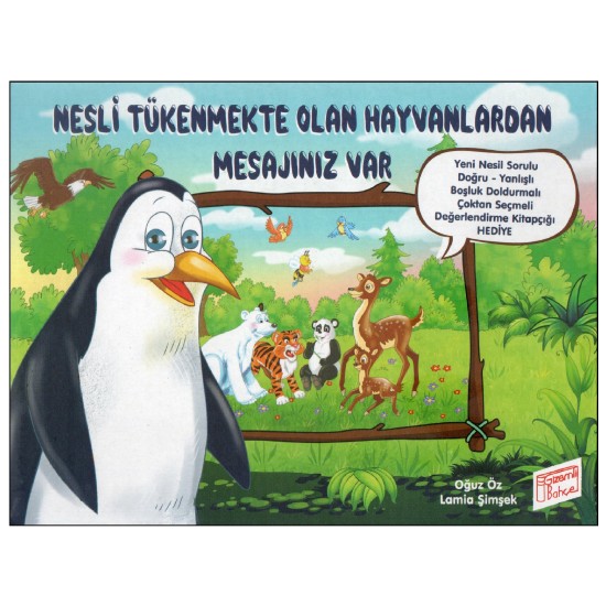 2. ve 3. Sınıf Hikaye Nesli Tükenmekte Olan Hayvanlardan Mesajınız var 10 Kitap