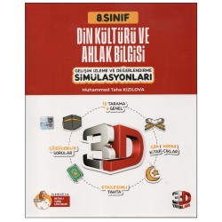 3D Yayınları 8.Sınıf Din Kültürü ve Ahlak Bilgisi Gelişim İzleme ve Değerlendirme Simülasyonları 3D Yayınları 8.Sınıf Din Kültürü ve Ahlak Bilgisi Gelişim İzleme ve Değerlendirme Simülasyonları