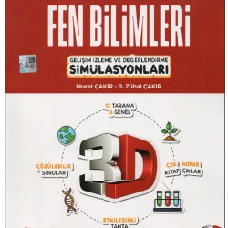 3D Yayınları 8.Sınıf Fen Bilimleri Gelişim İzleme ve Değerlendirme Simülasyonları