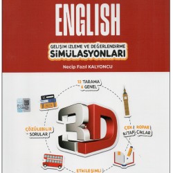 3D Yayınları 8.Sınıf İngilizce Gelişim İzleme ve Değerlendirme Simülasyonları