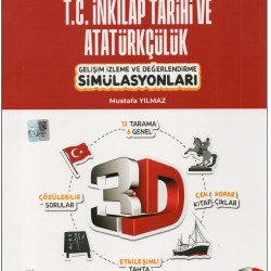 3D Yayınları 8.Sınıf İnkılap Tarihi ve Atatürkçülük Gelişim İzleme ve Değerlendirme Simülasyonları 3D Yayınları 8.Sınıf İnkılap Tarihi ve Atatürkçülük Gelişim İzleme ve Değerlendirme Simülasyonları