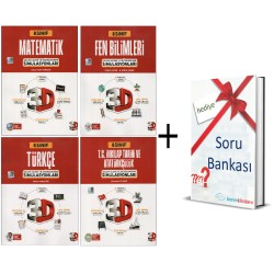 3D Yayınları 8.Sınıf Set Gelişim İzleme ve Değerlendirme Simülasyonları+Hediye Soru Bankası