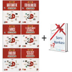 3D Yayınları 8.Sınıf Tüm Dersler Gelişim İzleme ve Değerlendirme Simülasyonları+Hediye Soru Bankası