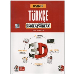 3D Yayınları 8.Sınıf Türkçe Gelişim İzleme ve Değerlendirme Simülasyonları 3D Yayınları 8.Sınıf Türkçe Gelişim İzleme ve Değerlendirme Simülasyonları
