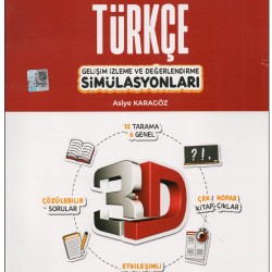 3D Yayınları 8.Sınıf Türkçe Gelişim İzleme ve Değerlendirme Simülasyonları