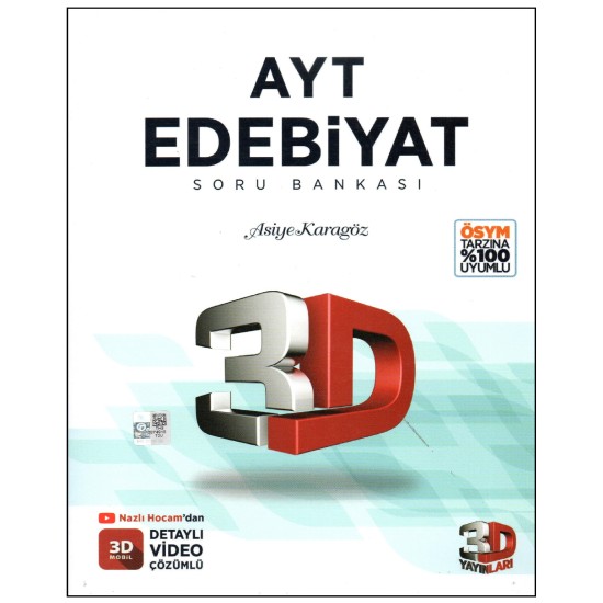 3D Yayınları AYT Edebiyat Soru Bankası