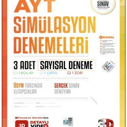 3D Yayınları AYT Sayısal Simülasyon Denemeleri
