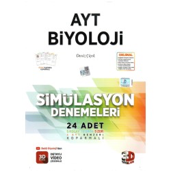 3D Yayınları AYT Biyoloji Simülasyon Denemeleri