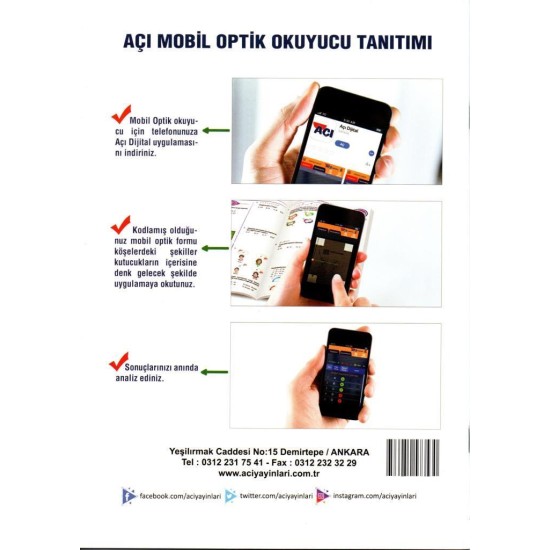 Açı Yayınları 10. Sınıf Kimya Efsane Yaprak Test