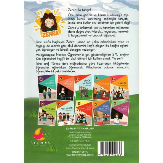 Ay Çocuk 2.Sınıf Zehra Hikaye Seti