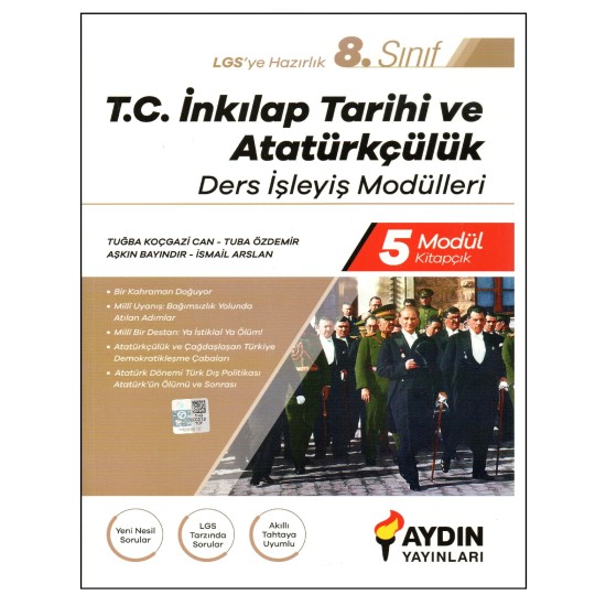 Aydın 8. Sınıf İnkılap Tarihi ve Atatürkçülük Ders İşleyiş Modulleri