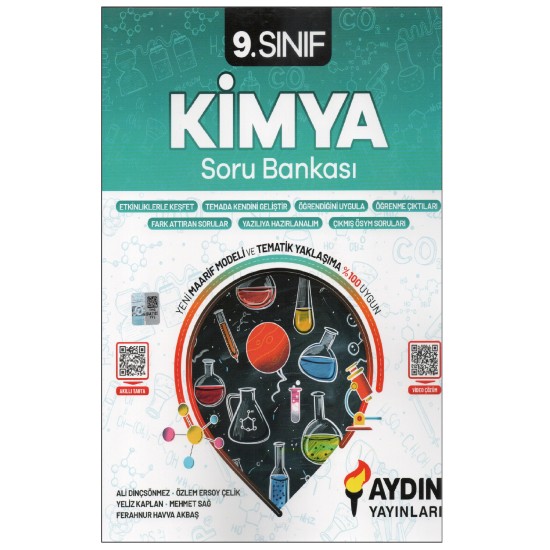 Aydın 9. Sınıf Kimya Soru Bankası