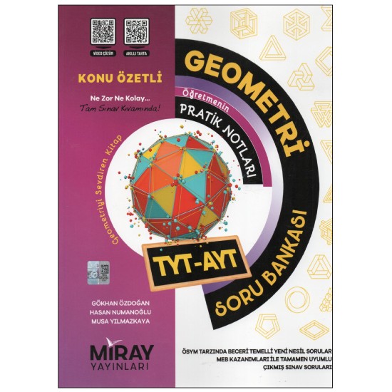 Miray Tyt-Ayt Geometri Soru Bankası Miray Tyt-Ayt Geometri Soru Bankası