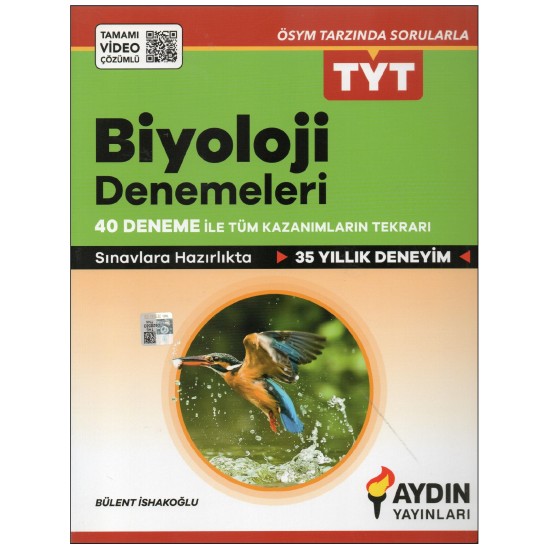Aydın TYT Biyoloji 40 Deneme Aydın TYT Biyoloji 40 Deneme