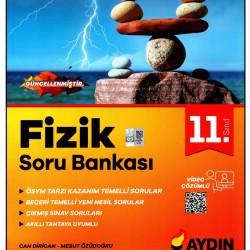 Aydın Yayınları 11. Sınıf Fizik Soru Bankası