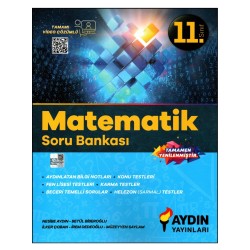 Aydın Yayınları 11. Sınıf Matematik Soru Bankası Aydın Yayınları 11. Sınıf Matematik Soru Bankası