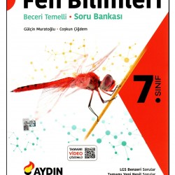 Aydın Yayınları 7. Sınıf Fen Bilimleri Beceri Temelli Soru Bankası