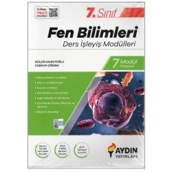 AYDIN YAYINLARI 7. SINIF FEN BİLİMLERİ DERS İŞLEYİŞ MODÜLLERİ 