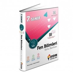 Aydın Yayınları 7. Sınıf Üç Adım Fen Bilimleri Soru Bankası