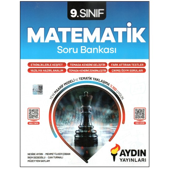 Aydın Yayınları 9. Sınıf Matematik Soru Bankası