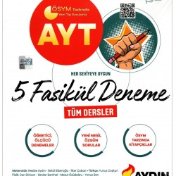 Aydın Yayınları AYT Fasikül Denemeleri 5 Deneme Aydın Yayınları AYT Fasikül Denemeleri 5 Deneme
