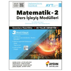 Aydın AYT Matematik-2 Ders İşleyiş Modülleri Aydın AYT Matematik-2 Ders İşleyiş Modülleri