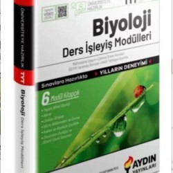 Aydın Yayınları TYT Biyoloji Ders İşleyiş Modülleri Aydın Yayınları TYT Biyoloji Ders İşleyiş Modülleri