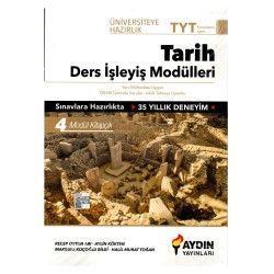 Aydın Yayınları TYT Tarih Ders İşleyiş Modülleri Aydın Yayınları TYT Tarih Ders İşleyiş Modülleri