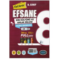 Efsane 8. Sınıf Din Kültürü ve Ahlak Bilgisi Soru Bankası