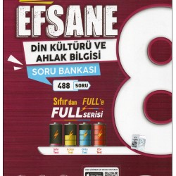 Efsane 8. Sınıf Din Kültürü ve Ahlak Bilgisi Soru Bankası