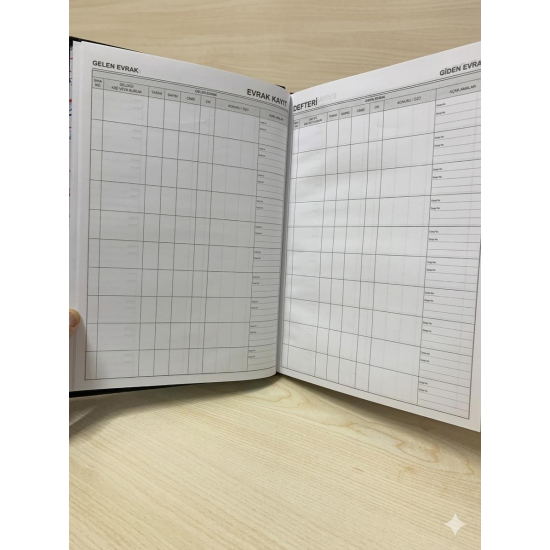 Evrak Kayıt Defteri (Gelen/Giden Evrak)