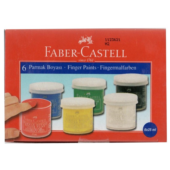 Faber-Castell 6'lı Parmak Boya