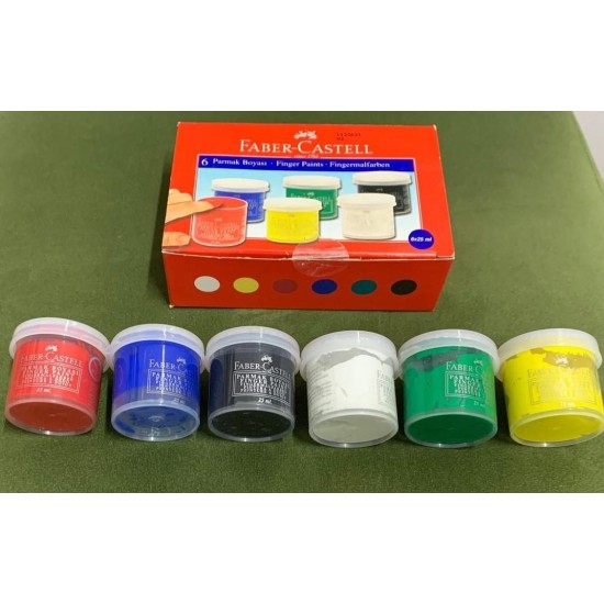 Faber-Castell 6'lı Parmak Boya