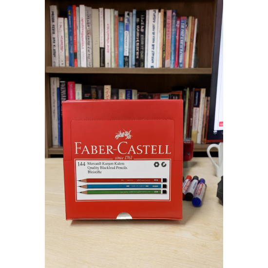 Faber-Castell Mercanlı 144'lü Kurşun Kalem Seti Gross Paket