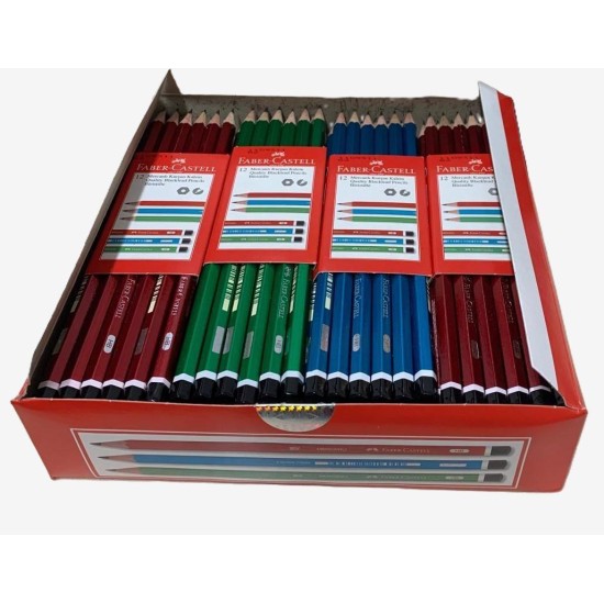 Faber-Castell Mercanlı 144'lü Kurşun Kalem Seti Gross Paket