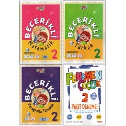 Fenomen 2.Sınıf Becerikli Set Soru Bankası+Paket Deneme
