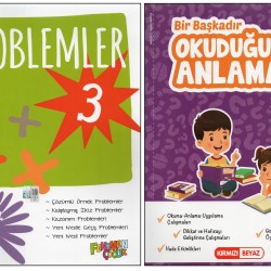 FENOMEN 3. SINIF PROBLEMLER+KIRMIZI BEYAZ OKUDUĞUNU ANLAMAK (2 KİTAP)
