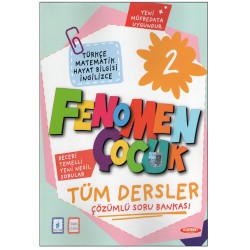 Fenomen 2. Sınıf Tüm Dersler Çözümlü Soru Bankası 
