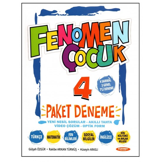 Fenomen 4.Sınıf Denemeleri 7 Deneme Paket Deneme