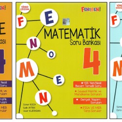 FENOMEN 4. SINIF TÜRKÇE+MATEMATİK+ FEN BİLİMLERİ (3 KİTAP)
