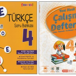 FENOMEN 4. SINIF TÜRKÇE S.B.+KIRMIZI BEYAZ ÇALIŞMA DEFTERİM (2 KİTAP)