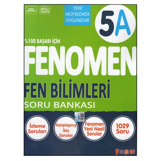 Fenomen 5.Sınıf 5A Fen Bilimleri Soru Bankası Fenomen 5.Sınıf 5A Fen Bilimleri Soru Bankası