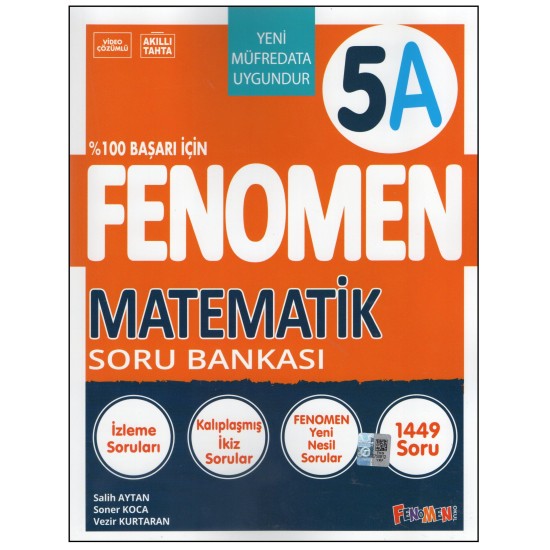 Fenomen 5.Sınıf 5A Matematik Soru Bankası