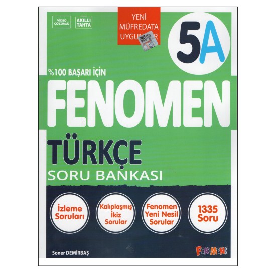 Fenomen 5.Sınıf 5A Türkçe Soru Bankası