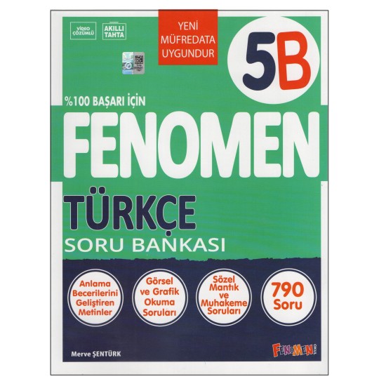 Fenomen 5.Sınıf 5B Türkçe Soru Bankası