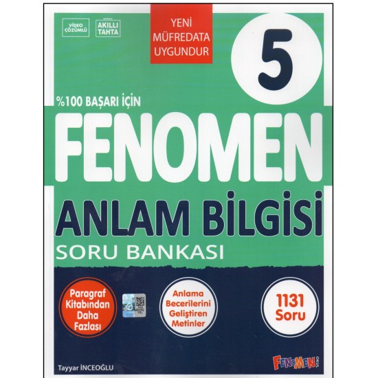 FENOMEN 5.SINIF ANLAM BİLGİSİ FENOMEN 5.SINIF ANLAM BİLGİSİ