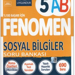 Fenomen 5.Sınıf 5AB Sosyal Bilgileri Soru Bankası